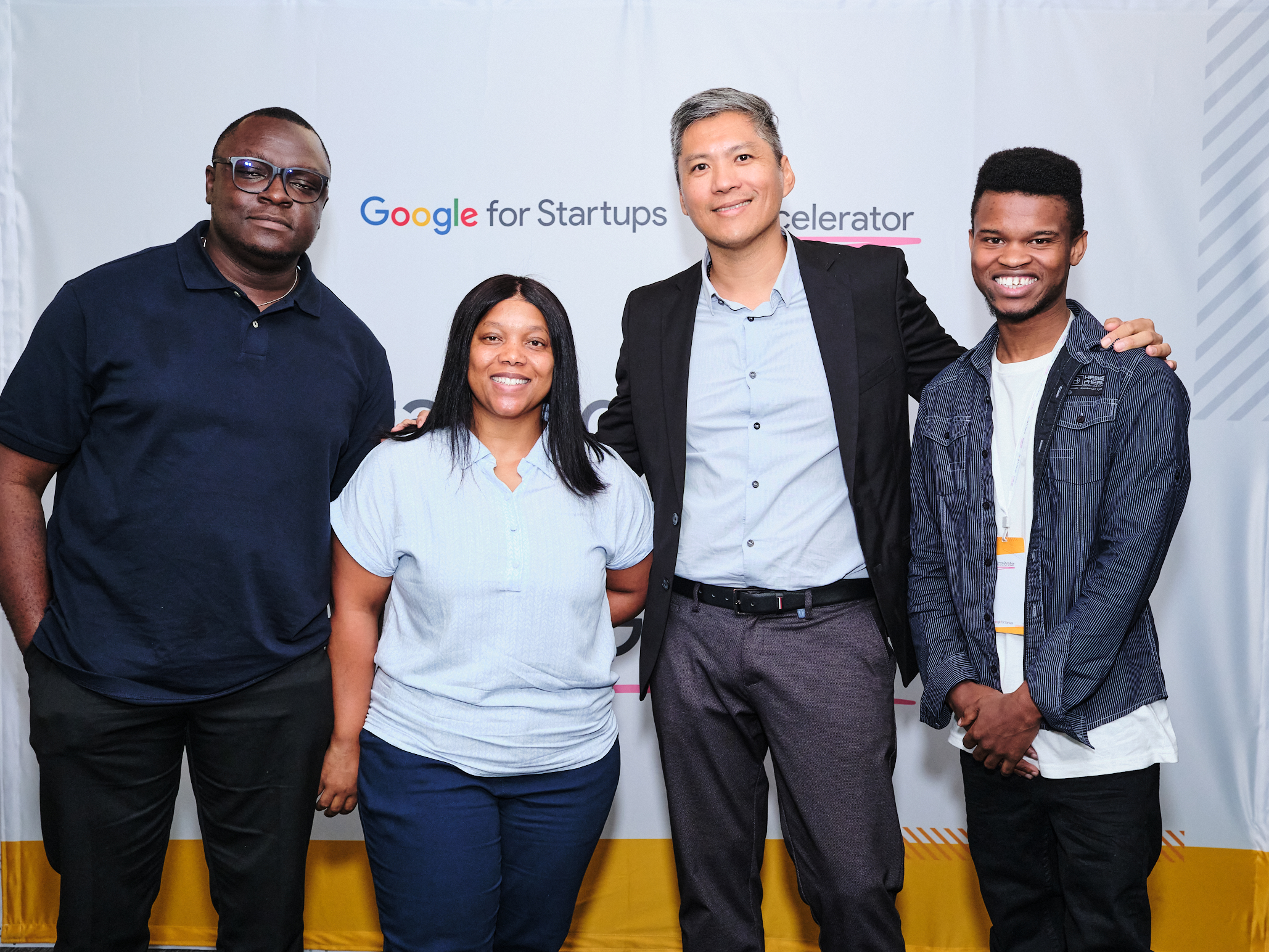 Aveade founders and Google mentors in Cape Town